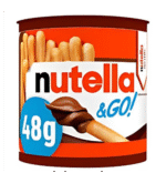 Nutella & Go! Hazelnut Chocolate Spread and Breadsticks Snack Pot (48g)