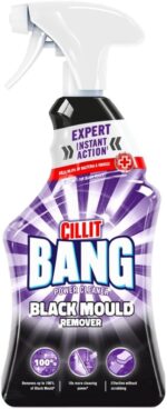 Cillit Bang Black Mould Remover Spray 750ml | Removes Mould, Mildew & Dirt