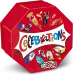 Celebrations Chocolate Gift Box, 385g Assorted Chocolates Snack Box With Mini Chocolate Bars & Biscuits