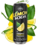 LEMONSODA DRINK LEMON CANS 330 ML (24 in a box)